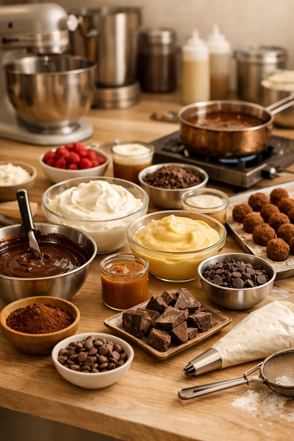 Insumos de chocolatería y repostería para panaderías y pastelerías de La Casholateria